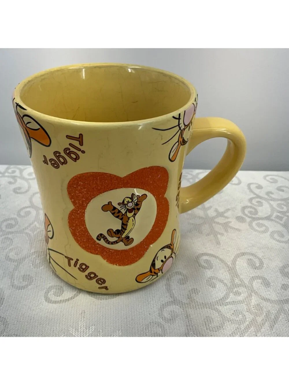 Disney Tigger Ceramic Mug Yellow 4.5